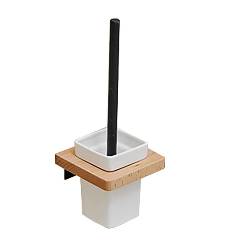 Lisslune | Metal and Wood Bathroom Accessories as Individual Piece or Set in Black