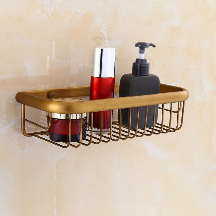 Lisslune | 4-piece traditional bathroom accessory set Gold Brass bathroom accessory hardware set