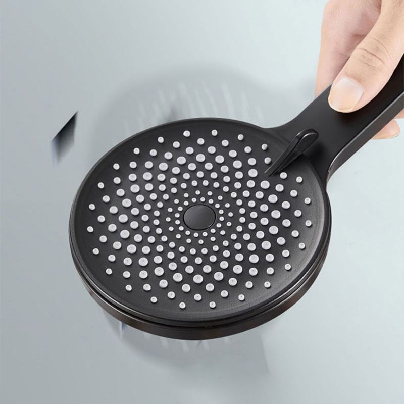 Lisslune | Contemporary round shower head in solid color handheld shower head for the bathroom