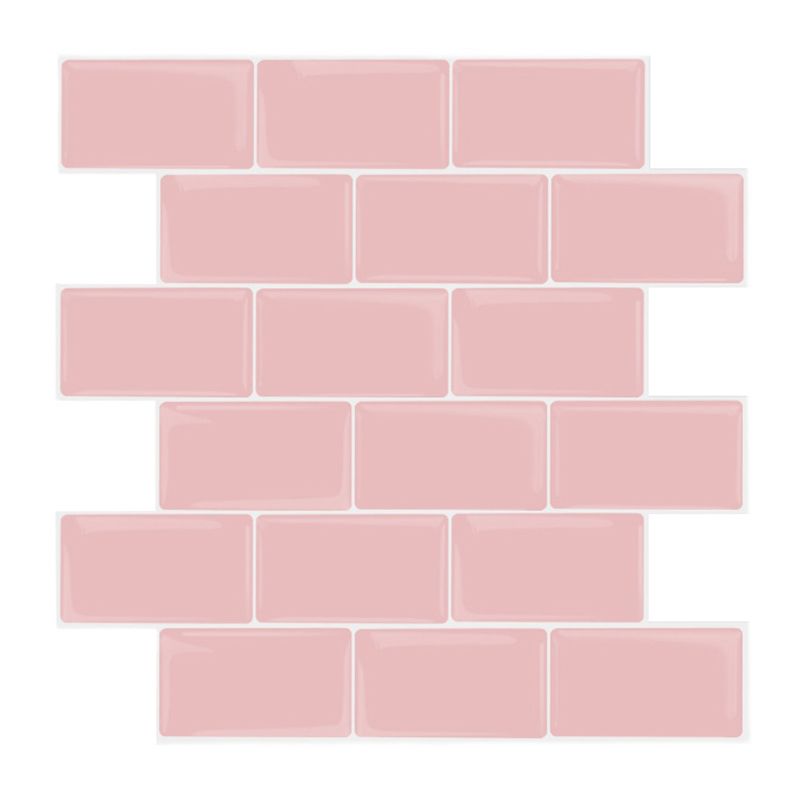 Lisslune | Modern Peel and Stick Wall Tile PVC Peel and Stick Splashback Tile