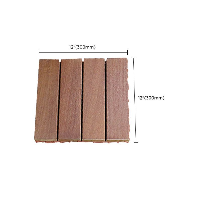 Lisslune | Classic Waterproof Terrace Decking Interlocking Composite Tiles