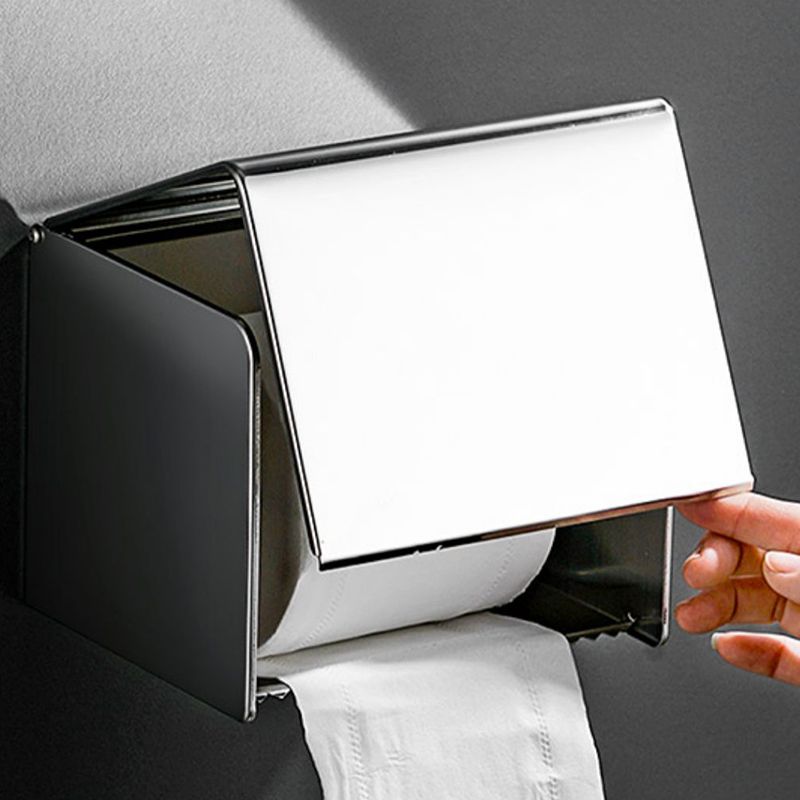 Lisslune | Modern Stainless Steel Towel Bar Bathroom Shelf Bathroom Accessories Set