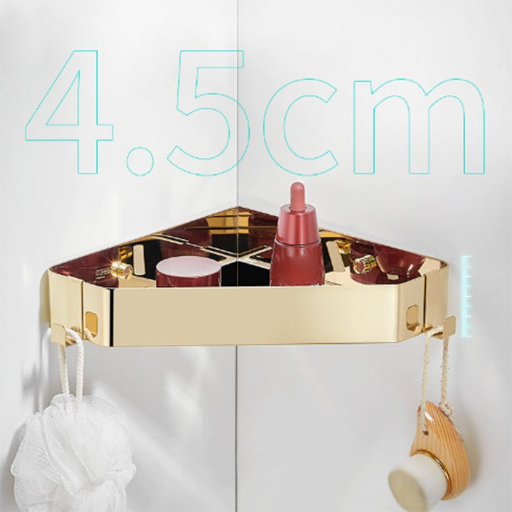 Lisslune | Modern 3-piece bathroom accessory set made of stainless steel, bathroom shelf