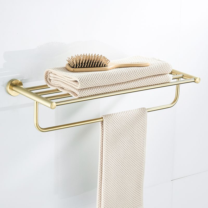 Lisslune | Traditional Brushed Brass Bathroom Accessories As Individual Piece Or In Set Made Of Metal