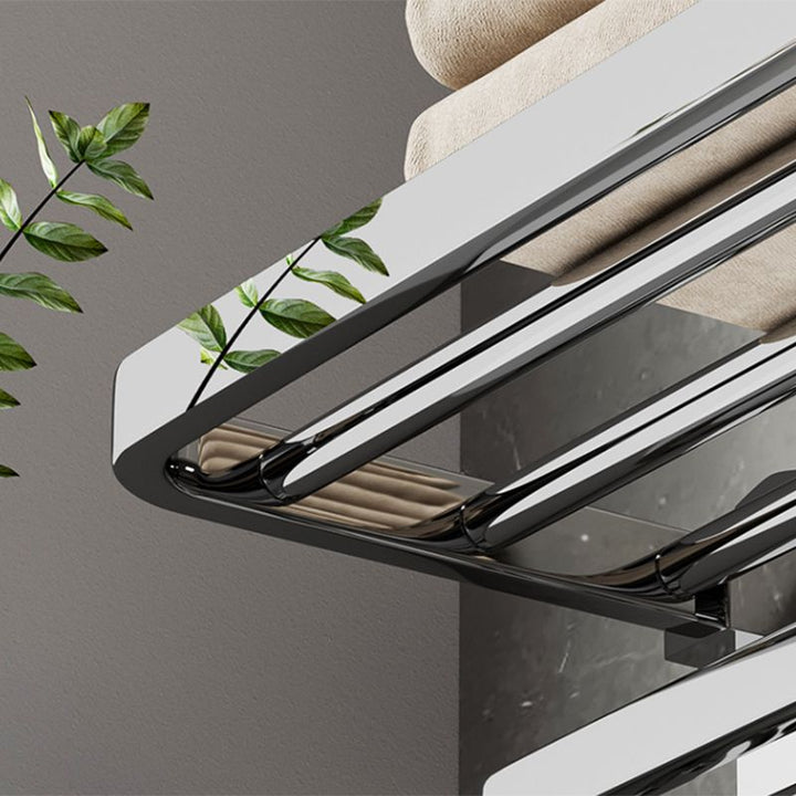 Lisslune | Modern Polished Chrome Bathroom Accessory Set Made of Stainless Steel
