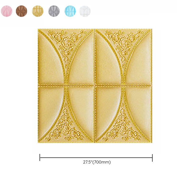 Lisslune | Contemporary Wall Plank 3D Brick Wall Panels Waterproof Set of 10