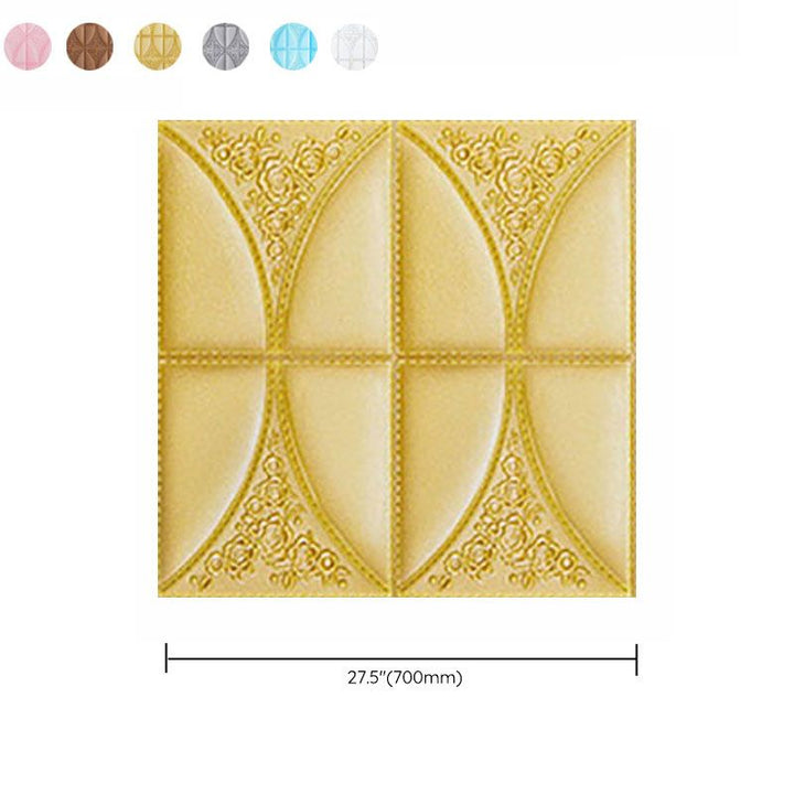 Lisslune | Contemporary Wall Plank 3D Brick Wall Panels Waterproof Set of 10