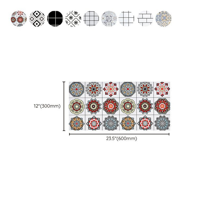 Lisslune | Modern Peel and Stick Tile Bathroom Single Tile Peel and Stick Tile