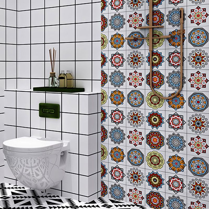 Lisslune | Square Mosaic Tile Peel and Stick Tile for Kitchen and Bathroom