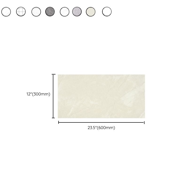 Lisslune | 10-Pack PVC rectangular Peel & Stick subway tile kitchen and bathroom backsplash