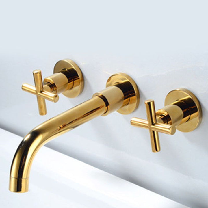 Lisslune | Modern Wall Mounted Fixture Bathroom Bathtub Mixer Faucet
