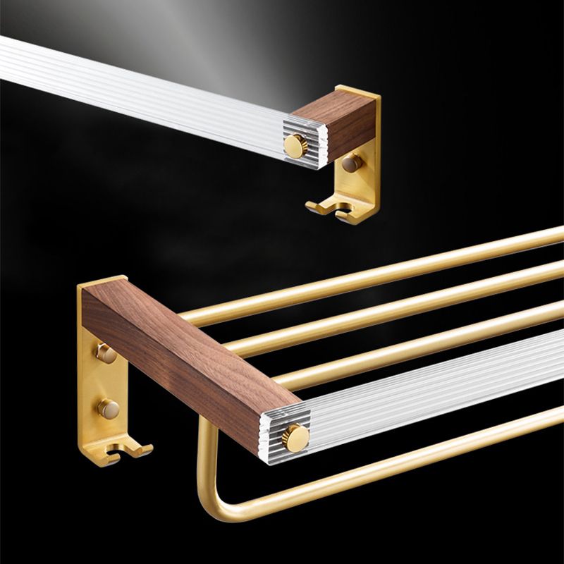 Lisslune | Metal Minimalist Bathroom Accessory individual or in Set in Gold