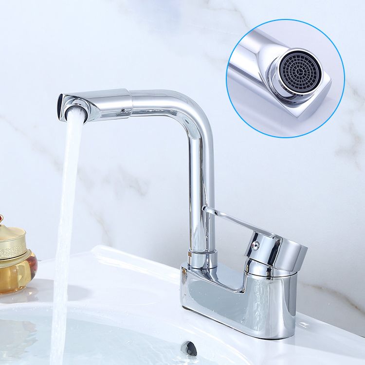 Lisslune | Deck Mounted Center Freestanding Bathtub Filler Single Handle Freestanding Faucet