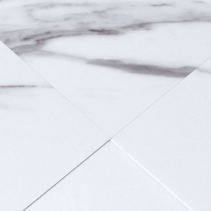 Lisslune | Bathroom Mosaic Tile Marble Print Peel and Stick Backsplash Tile