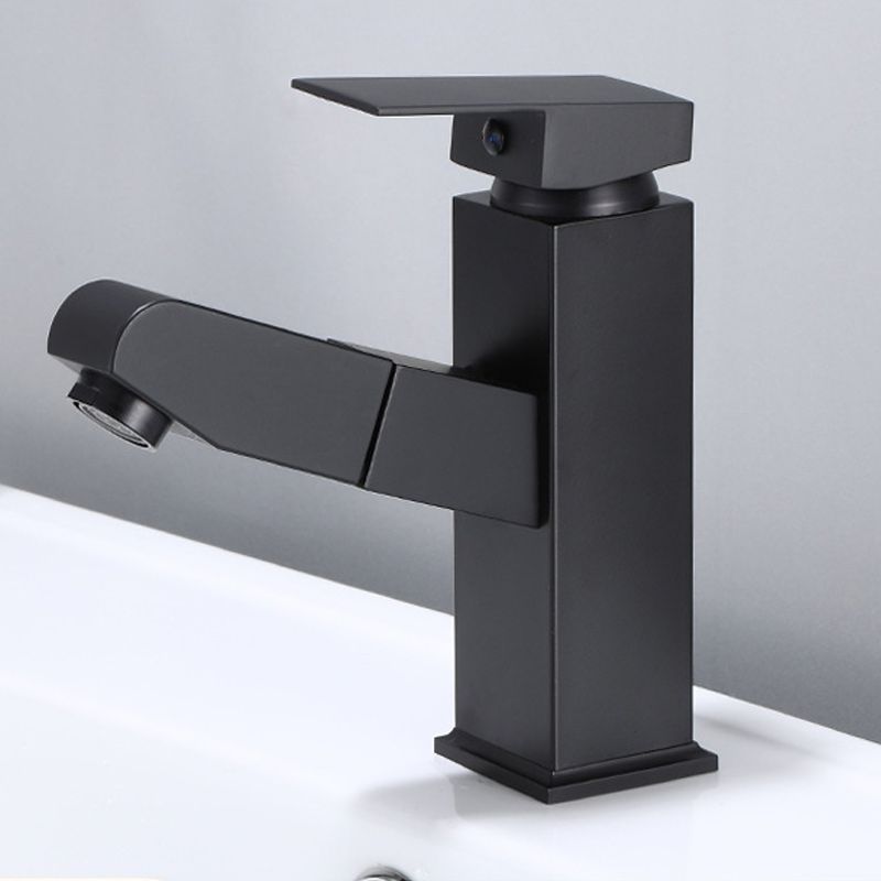 Lisslune | Modern Sink Faucet Solid Color Metal Sink Bathroom Faucet