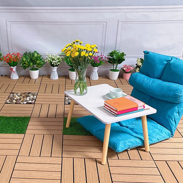 Lisslune | Deck Plank Wood Outdoor Waterproof Non-slip Floor Board
