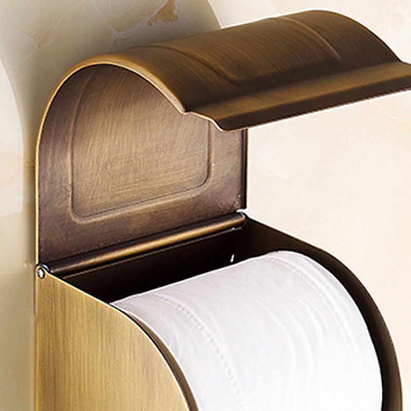 Lisslune | Traditional Bathroom Accessory Set Gold Paper Holder Bathroom Set