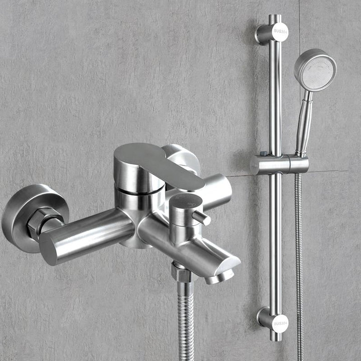 Lisslune | Popular Bathtub Filling Station Trim 304 Stainless Steel Wall Mounted Bathtub Filling Station