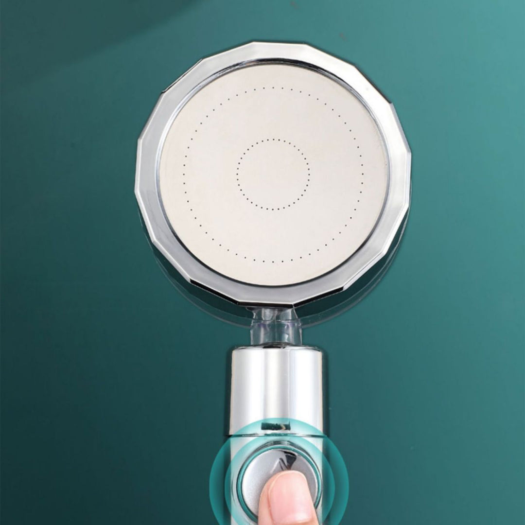 Lisslune | Contemporary Handheld Supercharged Shower Head Round Spray Head