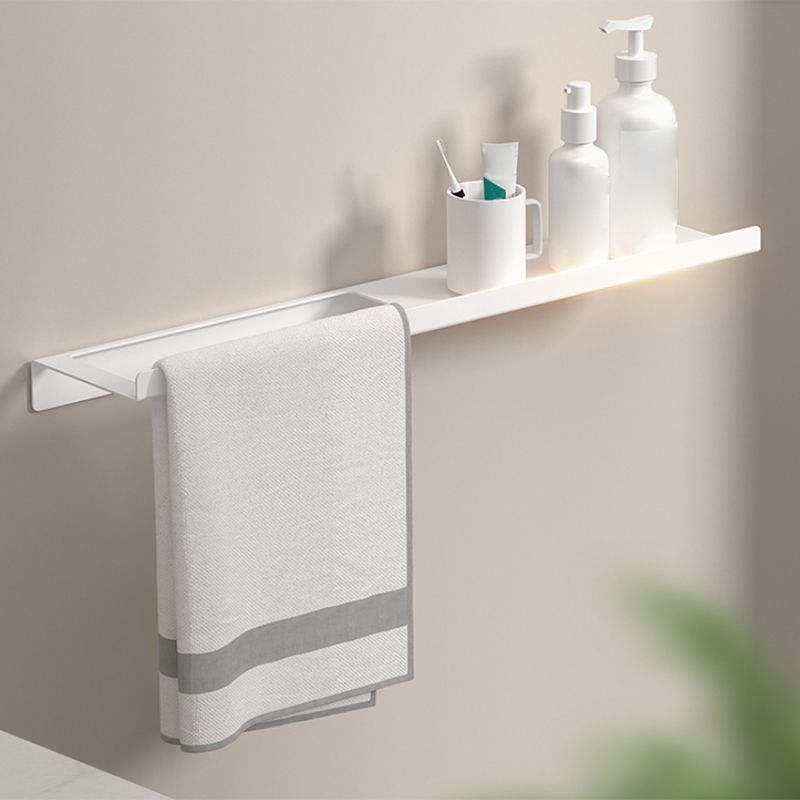 Lisslune | Modern White Bathroom Accessory Set Bathroom Shelf Paper Holder Bathroom Accessory Kit