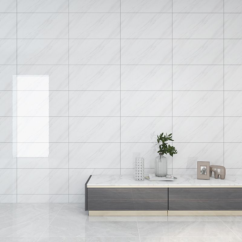 Lisslune | PVC rectangular wallpaper Modern removable and stick-on backsplash tile