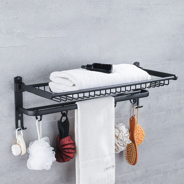 Lisslune | Modern Bathroom Hardware Toilet Paper Holder Bathroom Shelf Bathroom Accessories Set