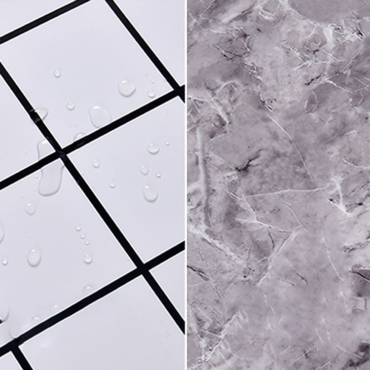 Lisslune | Mosaic Tile Peel and Stick Tile PVC Kitchen Bathroom Back Wall Peel and Stick Wall Tile