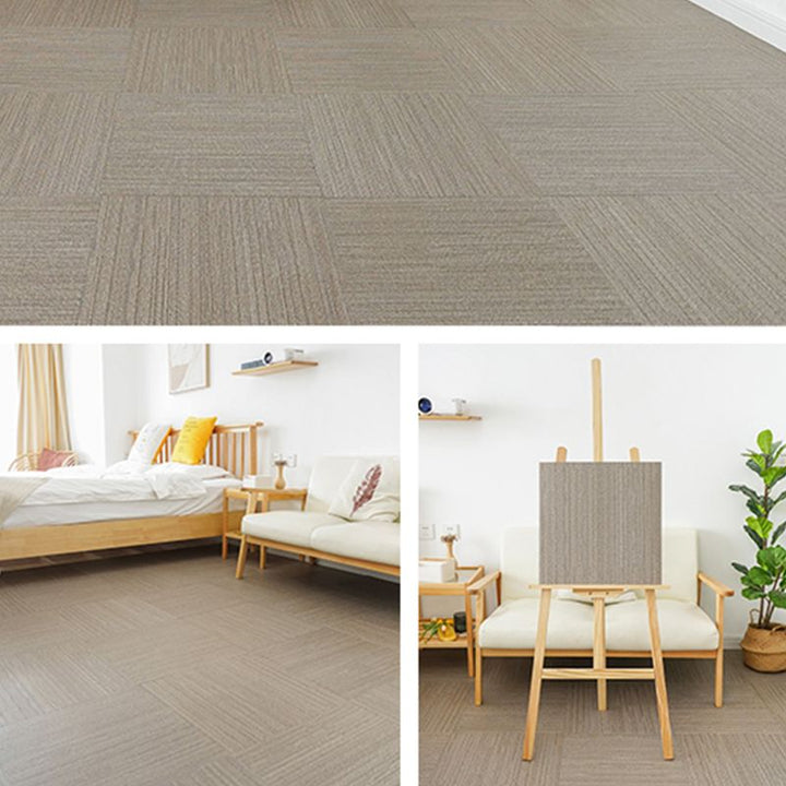 Lisslune | PVC flooring stone design peel & stick square vinyl floor for the living room