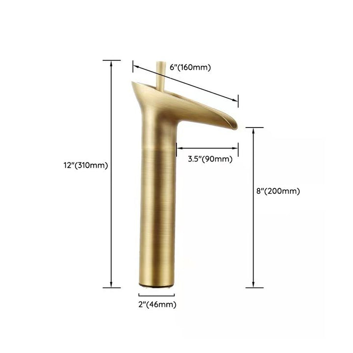 Lisslune | Round Single-Handle Water Tap Country Style Faucet