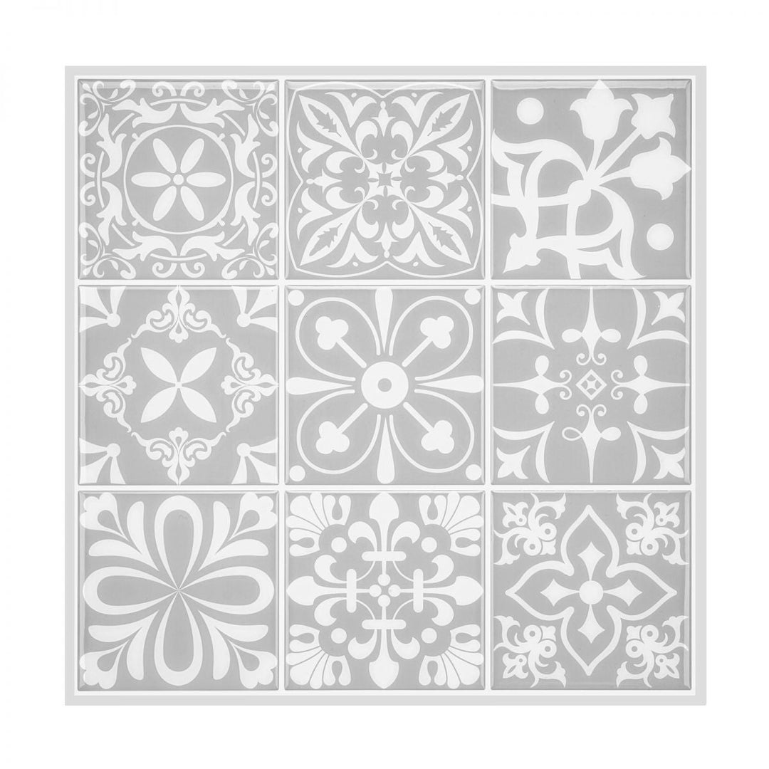 Lisslune | Contemporary Peel & Stick Field Tile Plastic Mosaic Tiles Wallpaper