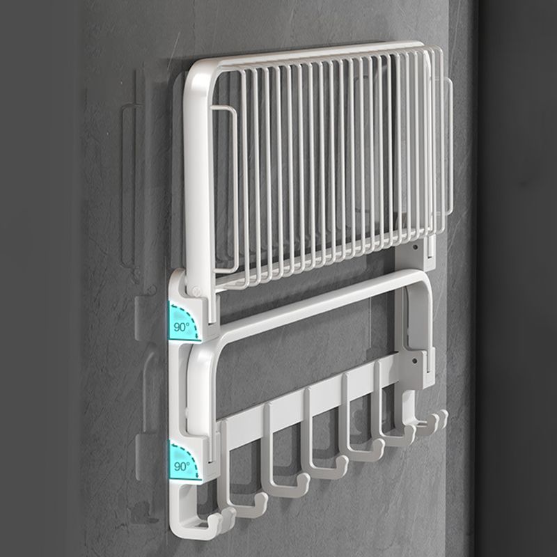 Lisslune | Modern Bathroom Accessory Set White Paper Holder Bathroom Shelf Bathroom Fittings Set
