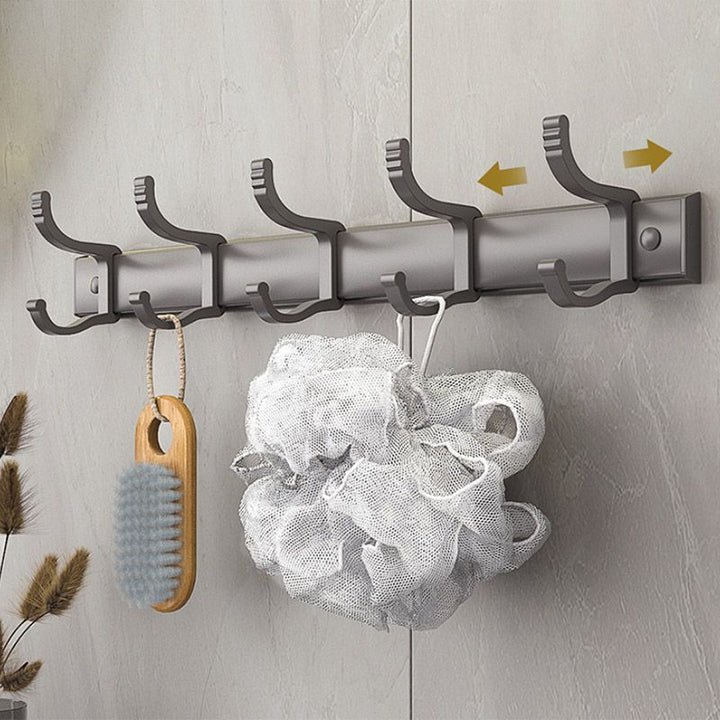 Lisslune | Modern Bathroom Accessory Set Towel Bar Paper Holder Gray Bathroom Accessory Set