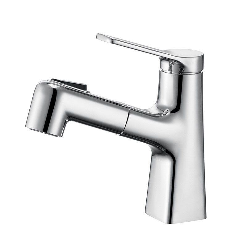Lisslune | Contemporary Vessel Faucet Metal Single Lever Low Arc Vessel Faucet for the Bathroom