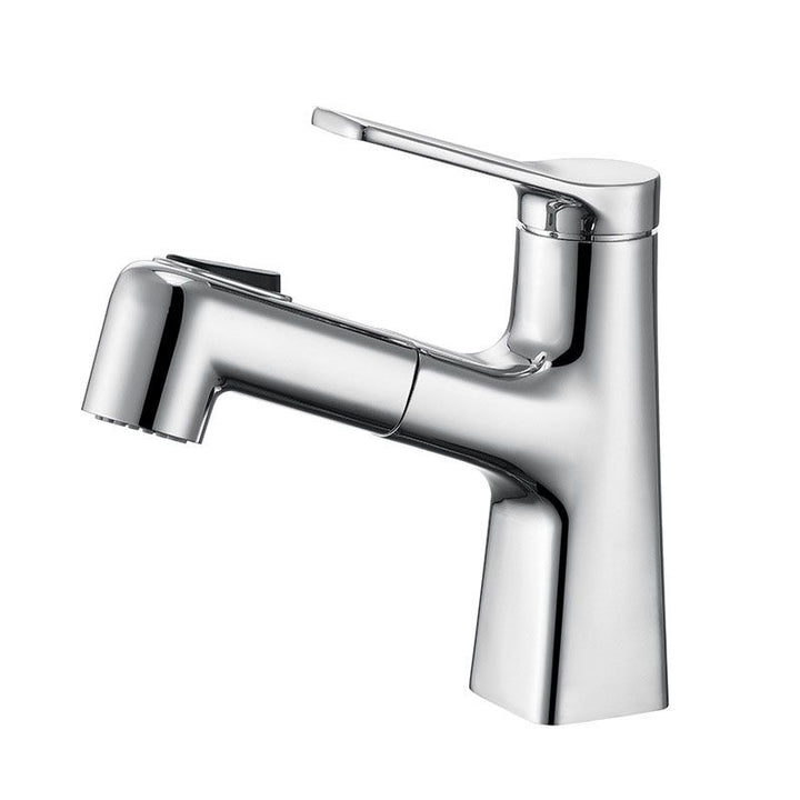 Lisslune | Contemporary Vessel Faucet Metal Single Lever Low Arc Vessel Faucet for the Bathroom