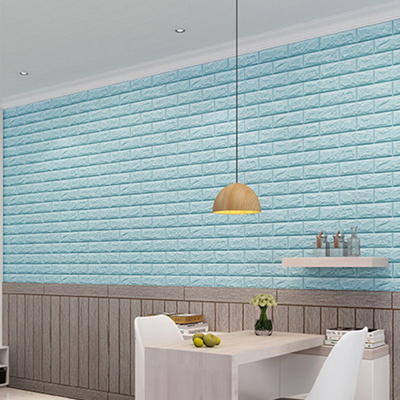 Lisslune | Industrial Wall Plank 3D Print Bedroom Living Room Wall Panels Set of 10