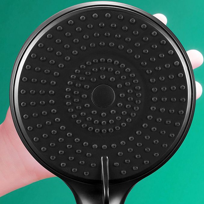 Lisslune | Round Shower Head Plastic Handheld Shower with Adjustable Spray Pattern