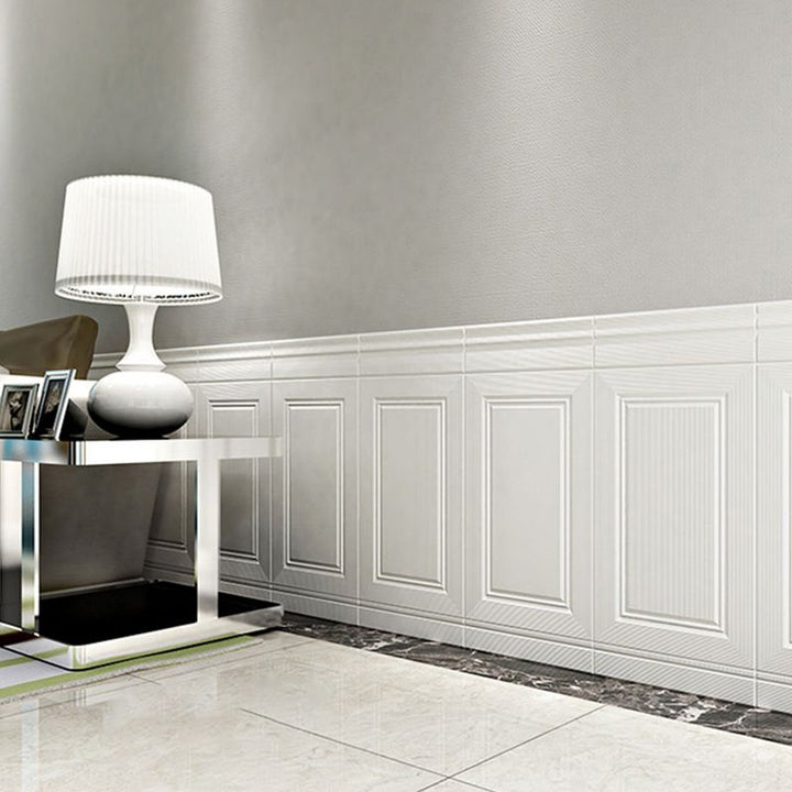 Lisslune | Scratch resistance 3D wall covering Waterproof peel and stick interior wall panel
