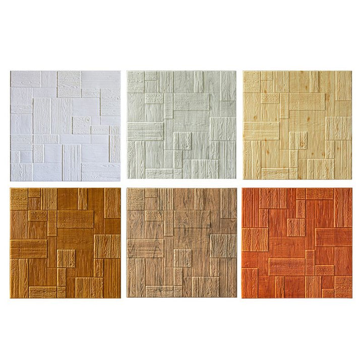 Lisslune | 3D Wall Panel Country House Style Simple Home Living Room Panel Wall (10-Pack)