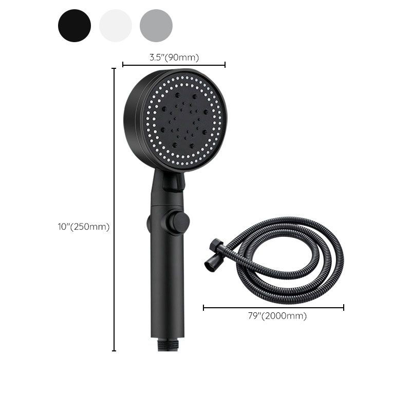 Lisslune | Contemporary Showerhead Combination Handheld Shower Plastic Wall Mount Round Showerhead