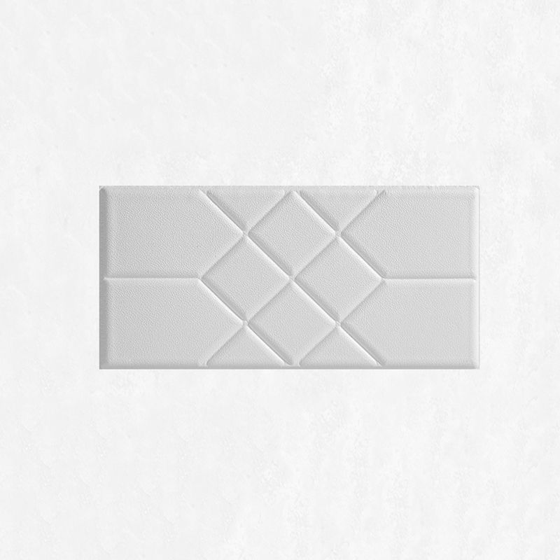 Lisslune | Modern PVC Cap Verflooring Smooth Wall Interior 3D Living Room Board Set of 2