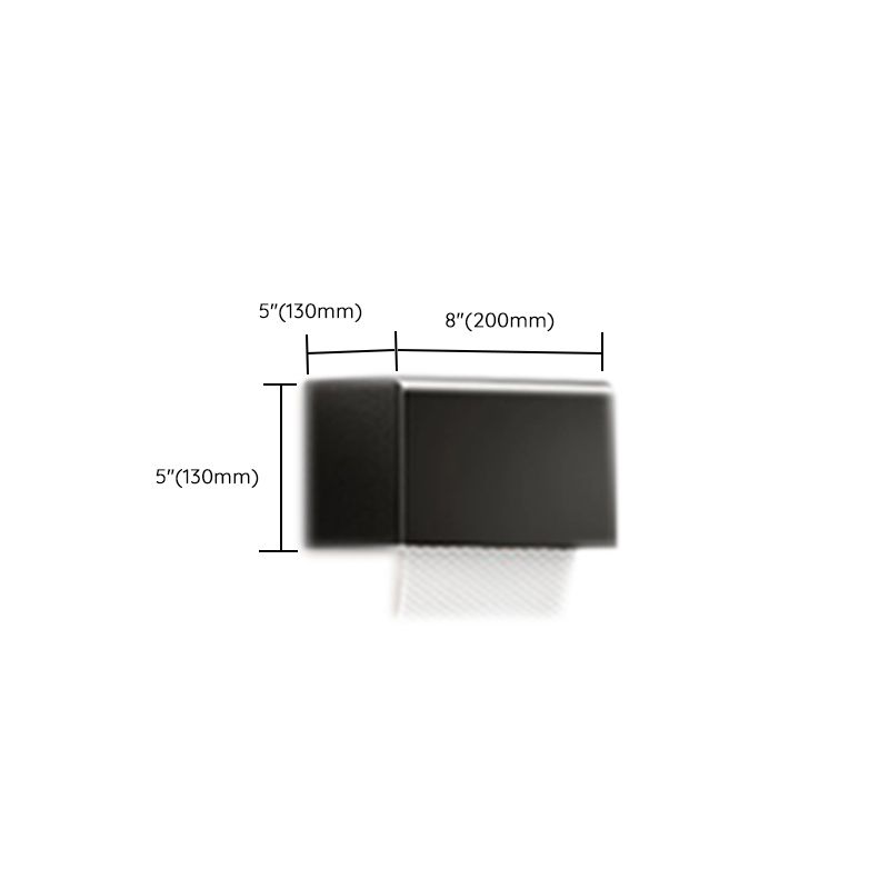 Lisslune | Modern Bathroom Set Matte Black Bathroom Shelf Towel Rack Bathroom Accessories Set