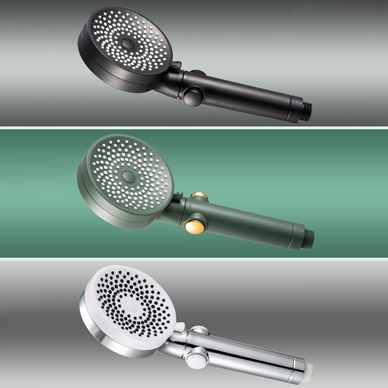 Lisslune | Contemporary Round Shower Head Combo Handheld Shower Head 9.8 Inch H Spray Head
