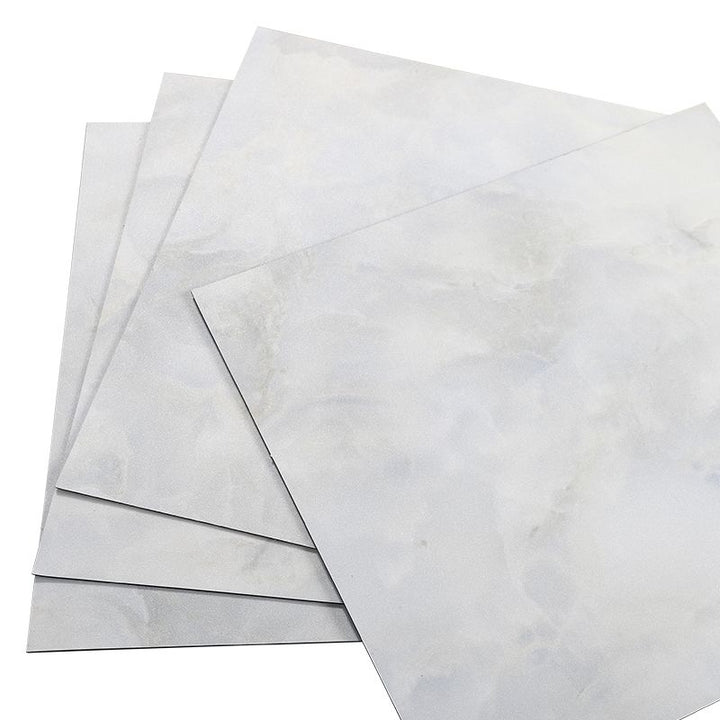 Lisslune | Indoor Vinyl Tile Peel and Stick Dirt Resistant Square Vinyl Tiles