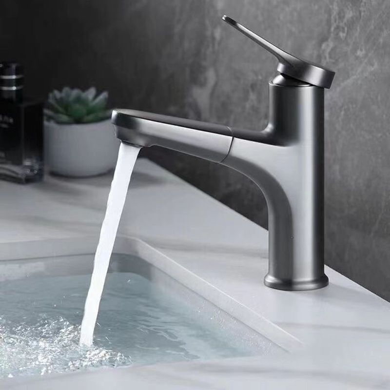 Lisslune | Basic Sink Faucet Brass Faucet Silver Centerset Sink Faucet