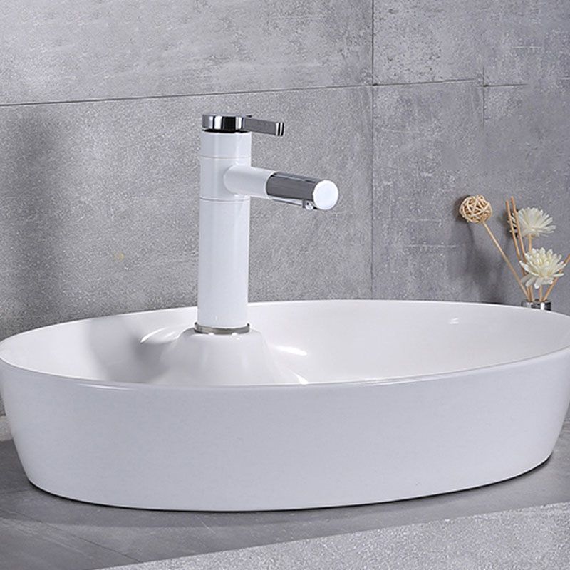 Lisslune | Porcelain Wash Basin Modern Simple Wash Bowl Bathroom Sink