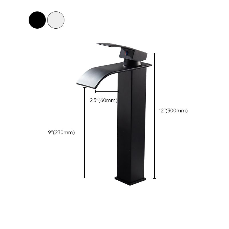 Lisslune | Vessel Sink Faucets Single Lever Mixer Modern Faucets for the Bathroom