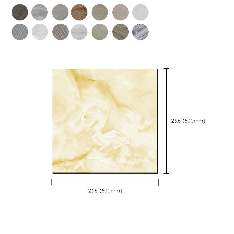 Lisslune | PVC flooring stone design peel & stick square vinyl floor for the living room