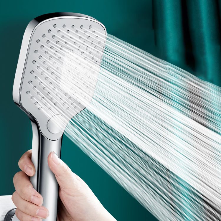 Lisslune | Contemporary Fixed Head Square Supercharged Showerhead Combo