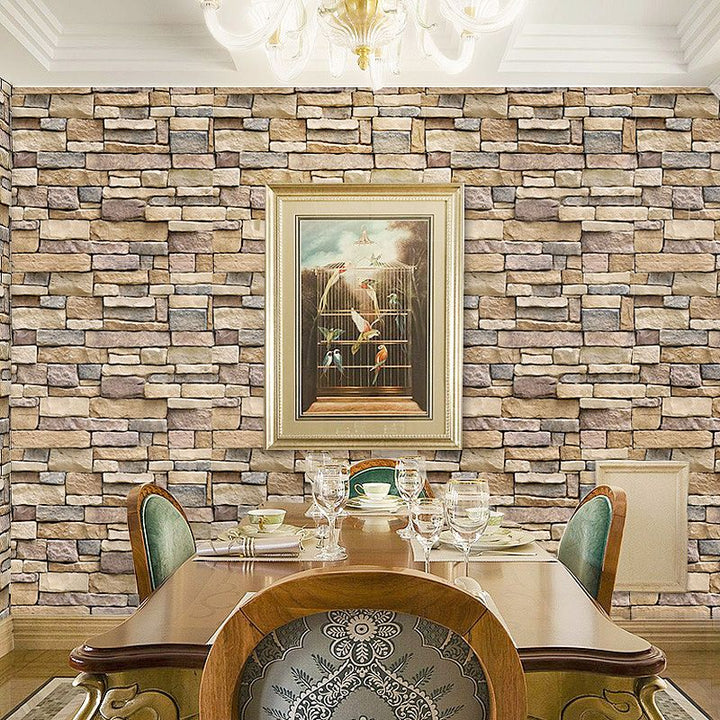 Lisslune | Country House Waterproof Wall Panels Wood Grain Bedroom and Living Room Wall Panels