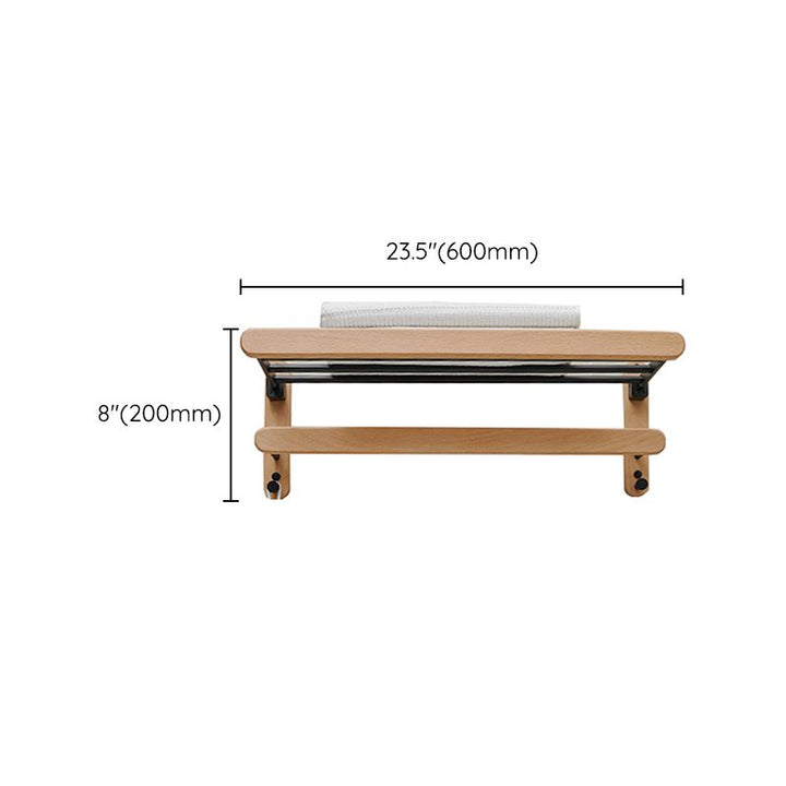 Lisslune | Metal and Wood Bathroom Accessories as Individual Piece or Set in Black